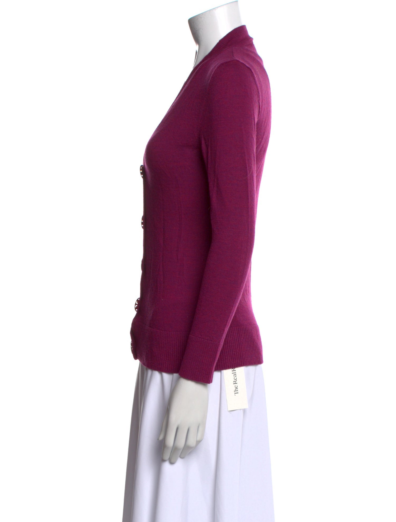 Tory Burch Merino Wool V-Neck Sweater