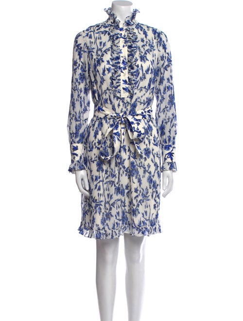 Tory Burch Floral Print Knee-Length Dress