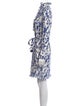 Tory Burch Floral Print Knee-Length Dress