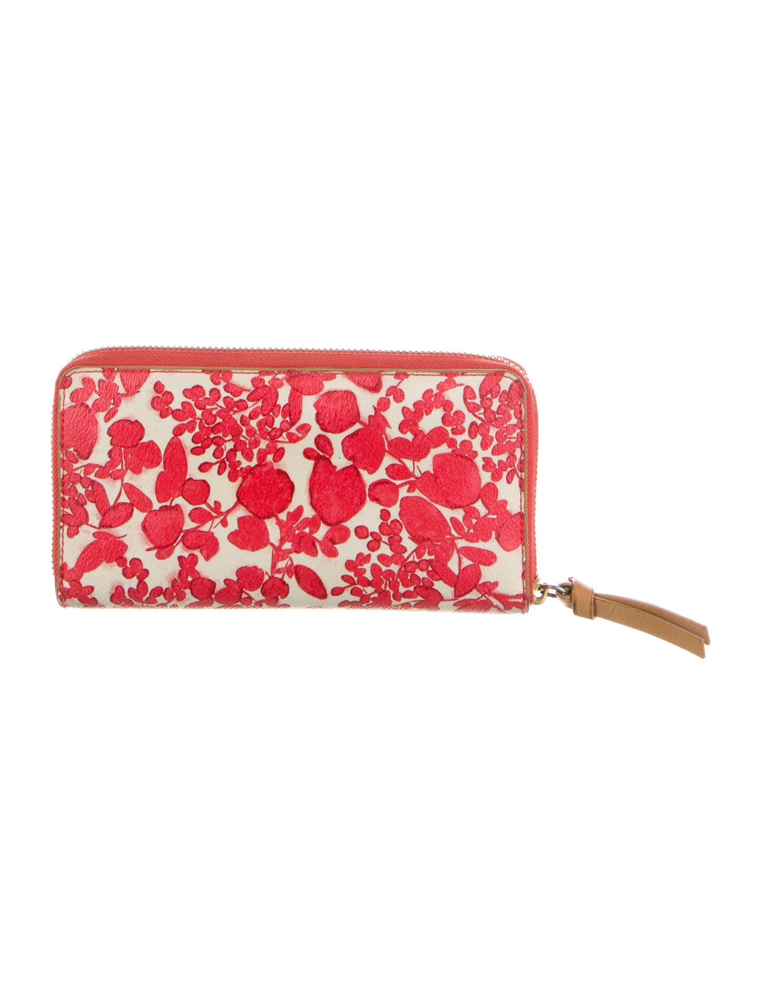 Tory Burch Floral Print Continental Wallet