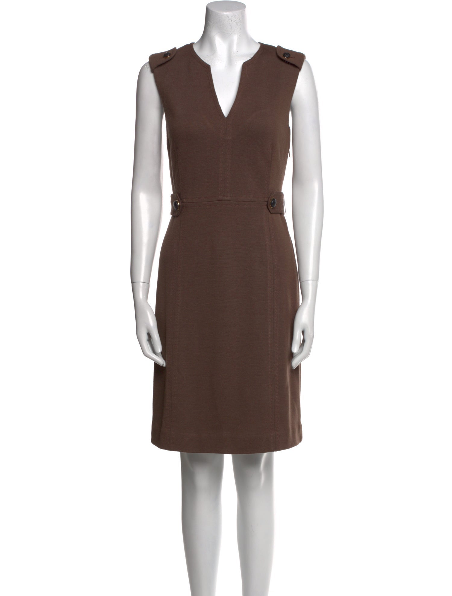 Tory Burch V-Neck Knee-Length Dress