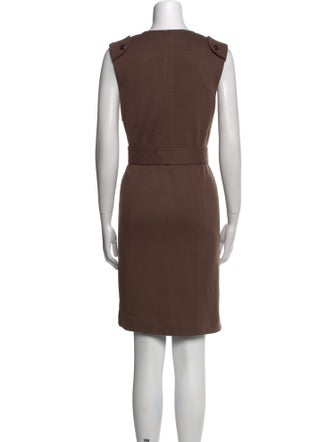 Tory Burch V-Neck Knee-Length Dress