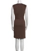 Tory Burch V-Neck Knee-Length Dress