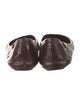 Tory Burch Patent Leather Animal Print Ballet Flats