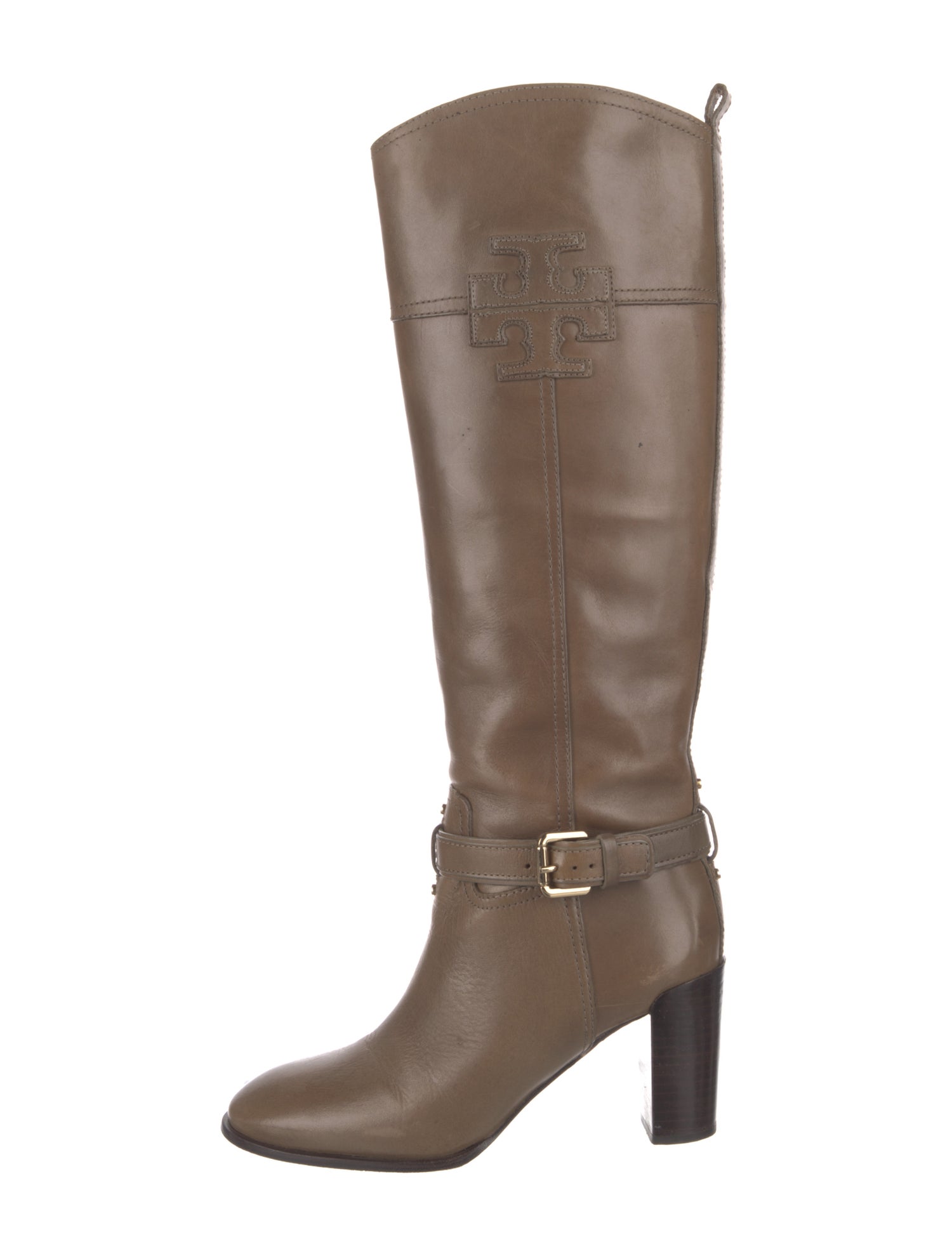 Tory Burch Leather Riding Boots