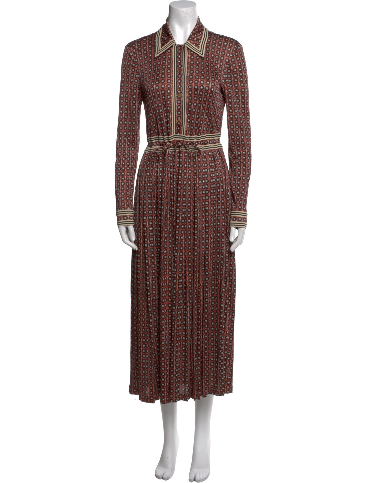 Tory Burch Printed Knee-Length Dress