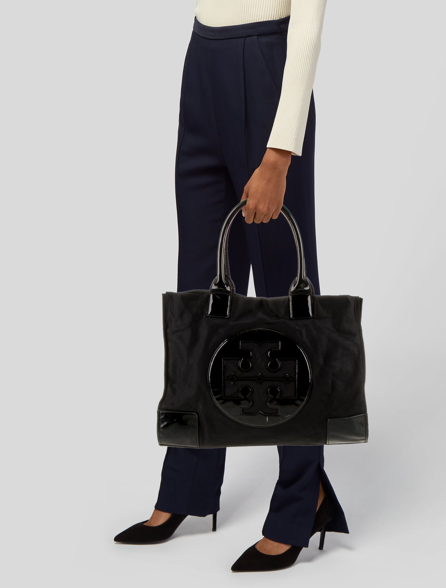 Tory Burch Nylon Top Handle Bag