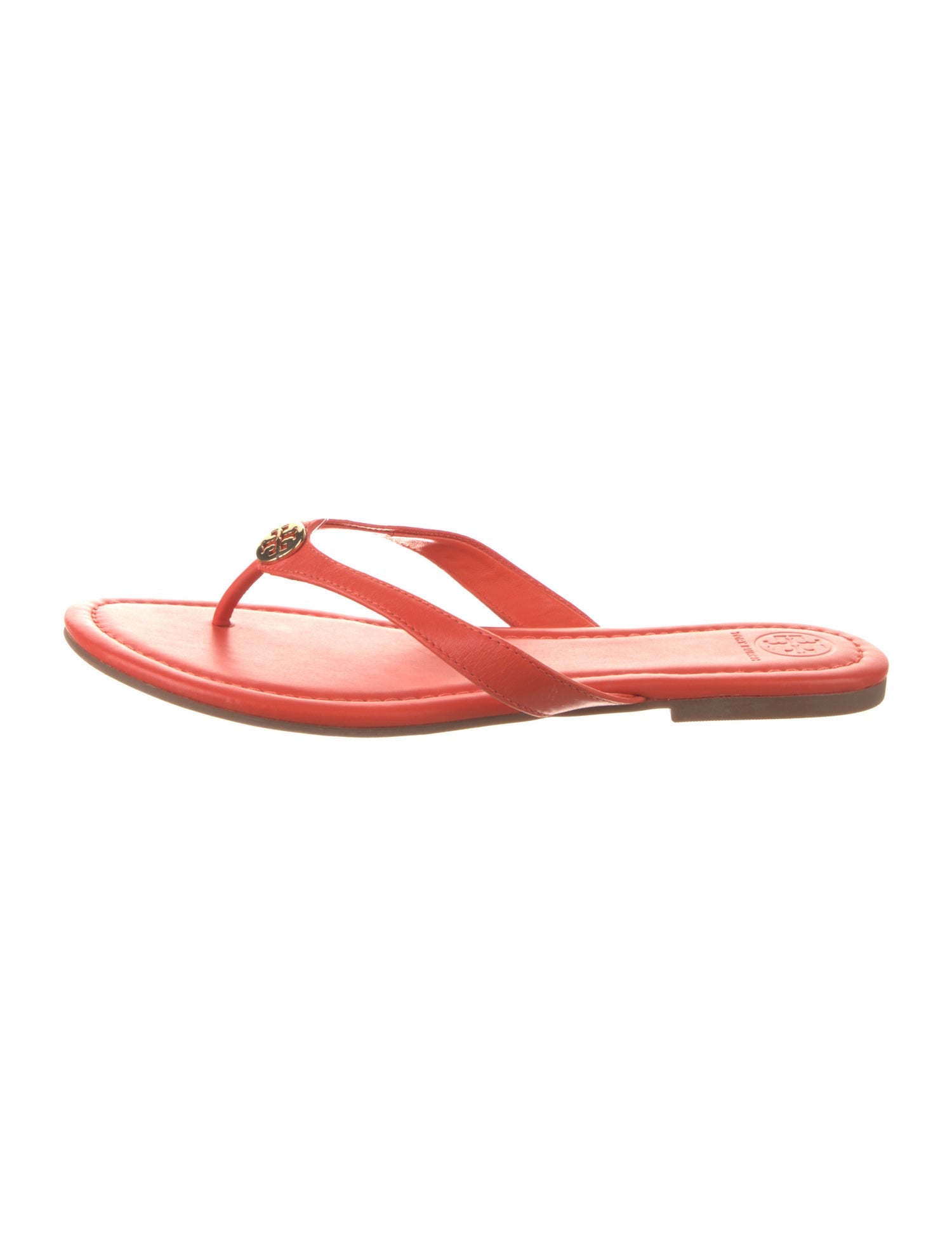 Tory Burch Leather Flip Flops
