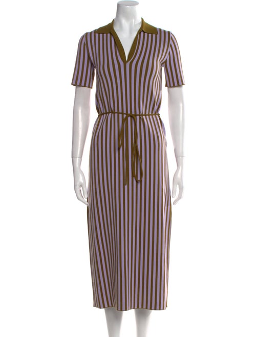 Tory Burch Striped Long Dress
