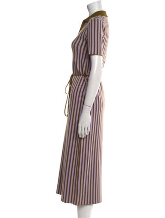 Tory Burch Striped Long Dress