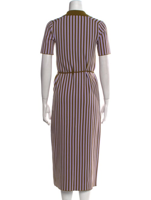 Tory Burch Striped Long Dress