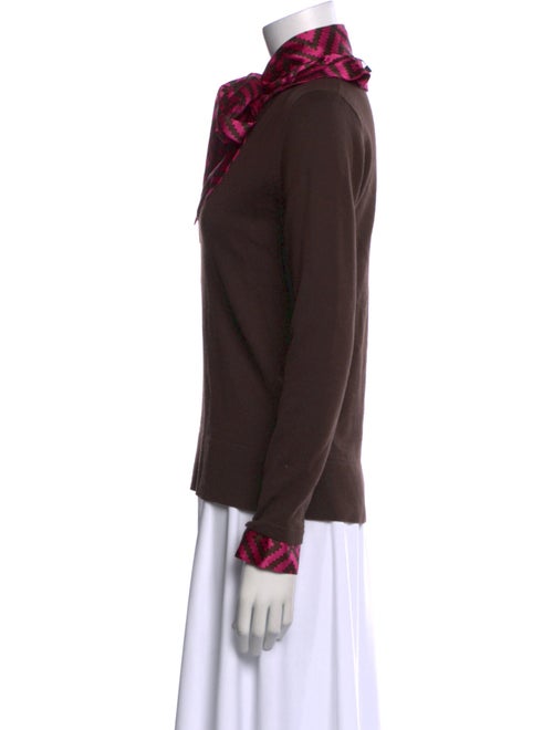 Tory Burch Wool Graphic Print Sweater