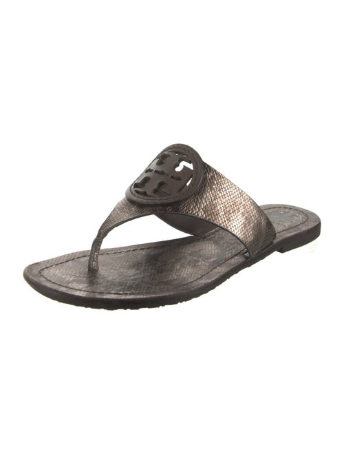 Tory Burch Leather Slides