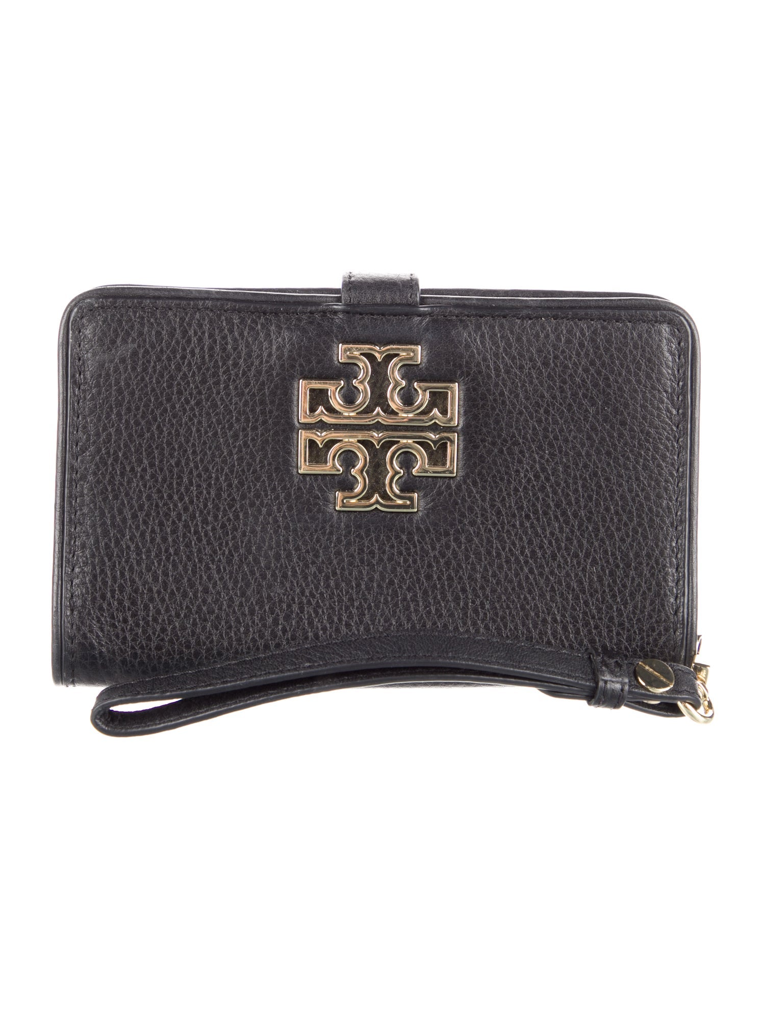 Tory Burch Leather Wristlet