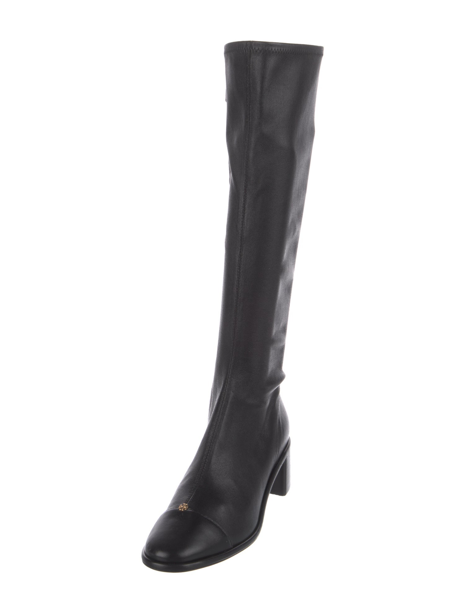Tory Burch Leather Riding Boots