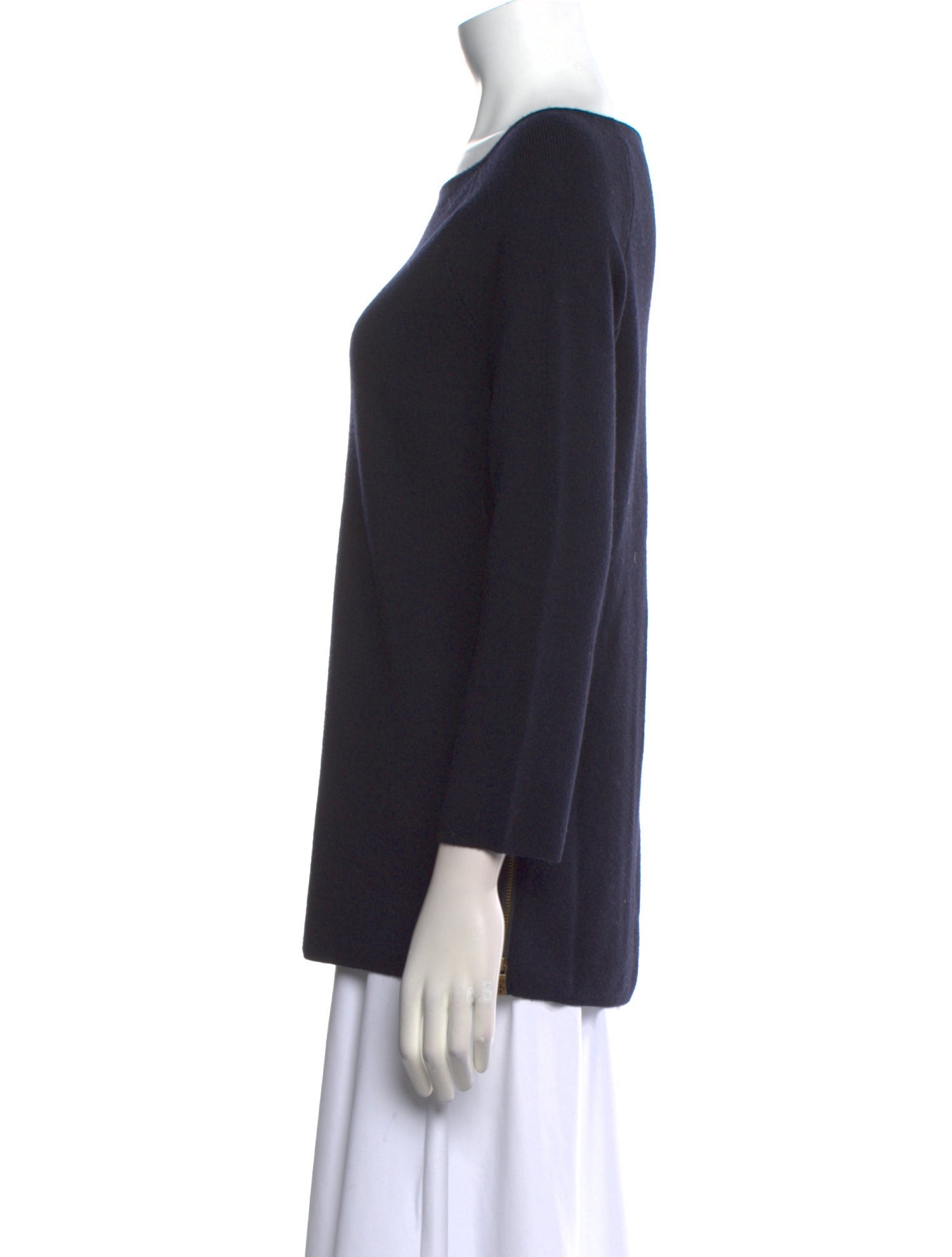 Tory Burch Merino Wool Bateau Neckline Sweater