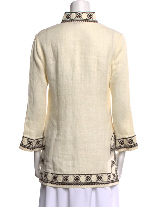 Tory Burch Linen Printed Tunic