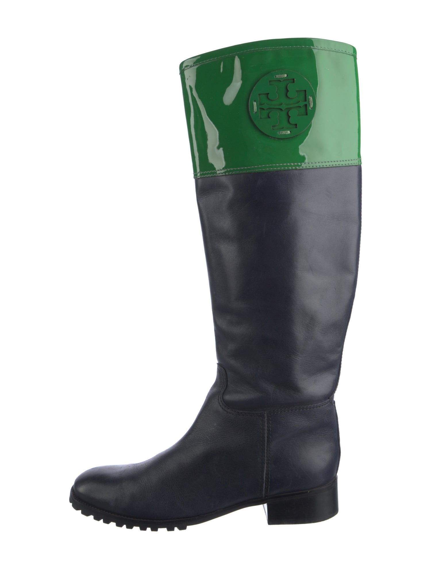 Tory Burch Leather Riding Boots