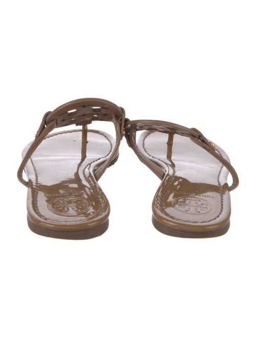 Tory Burch Patent Leather Flip Flops