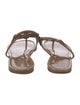 Tory Burch Patent Leather Flip Flops