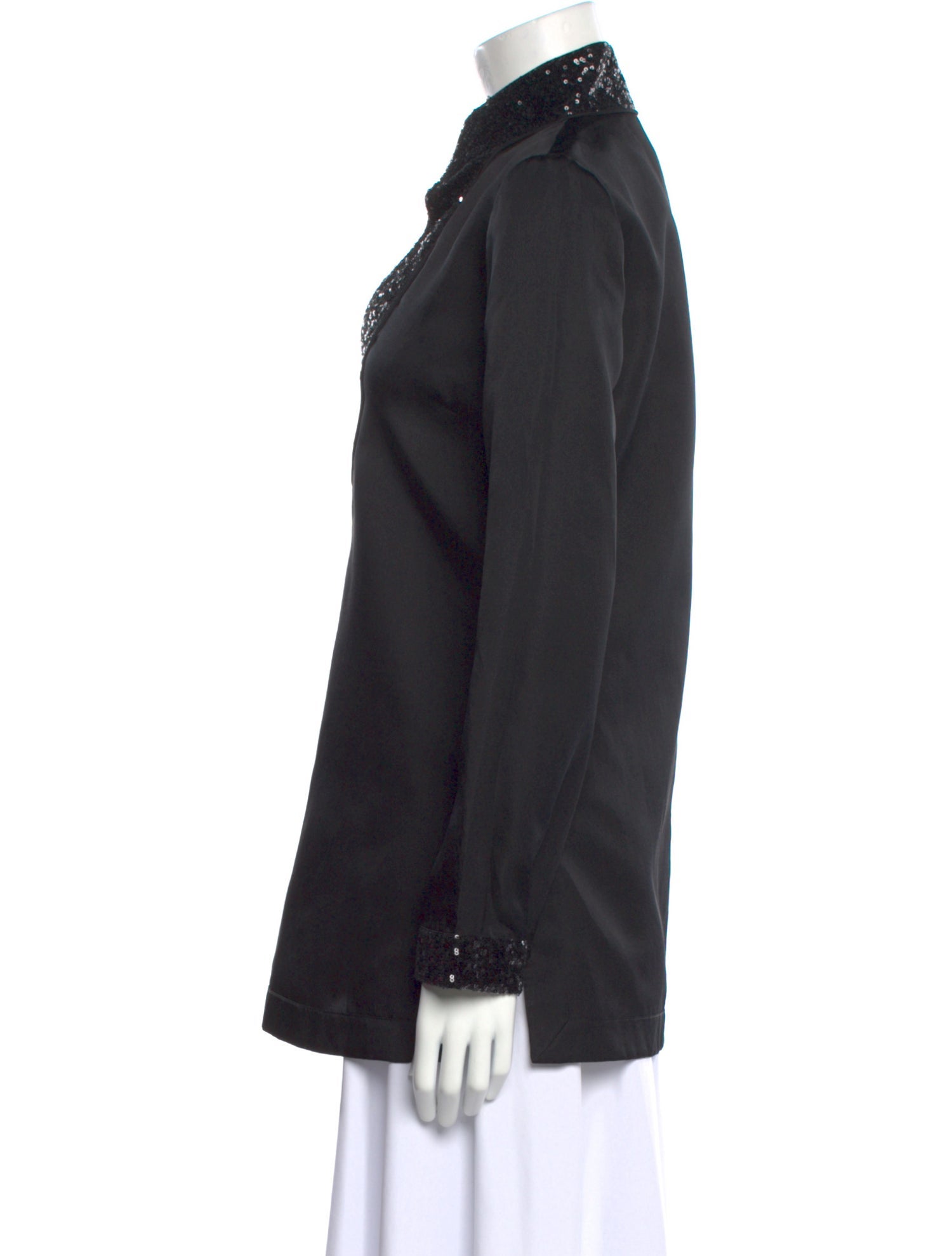 Tory Burch Silk V-Neck Tunic