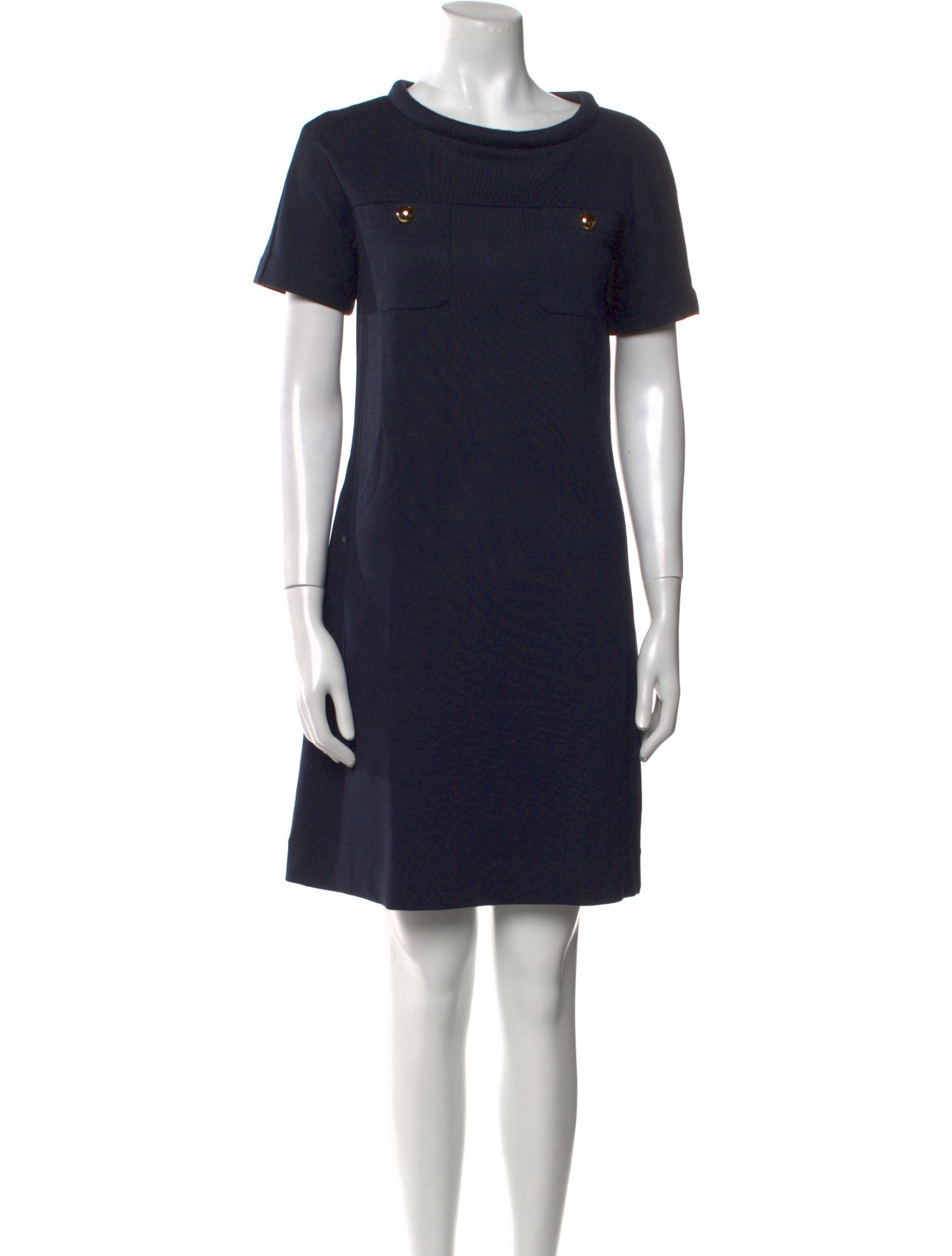 Tory Burch Cowl Neck Mini Dress