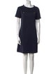 Tory Burch Cowl Neck Mini Dress