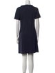 Tory Burch Cowl Neck Mini Dress