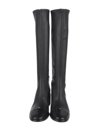 Tory Burch Leather Riding Boots