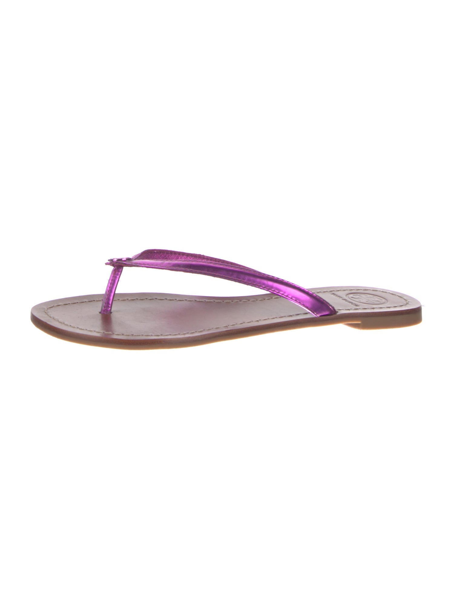 Tory Burch Leather Flip Flops