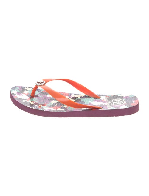 Tory Burch Rubber Printed Flip Flops