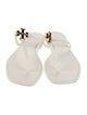 Tory Burch Rubber T-Strap Sandals