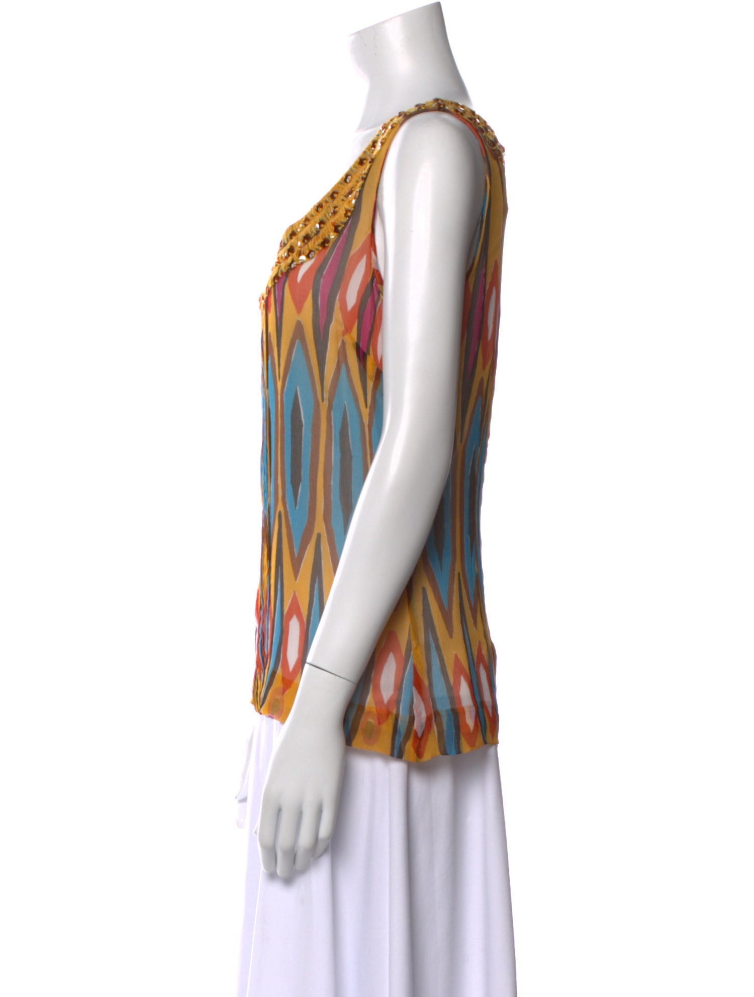 Tory Burch Silk Printed Blouse w/ Tags