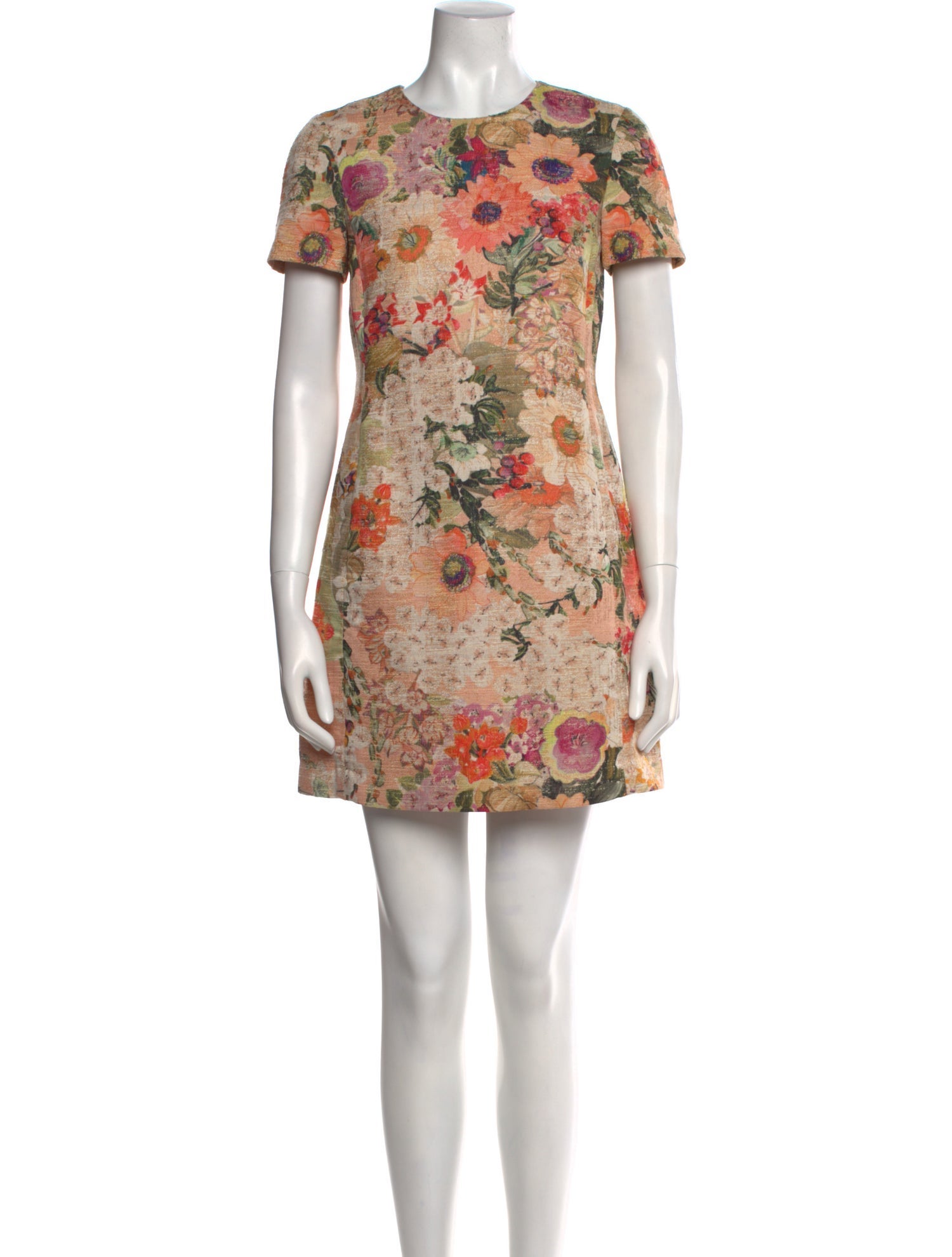 Tory Burch Floral Print Mini Dress