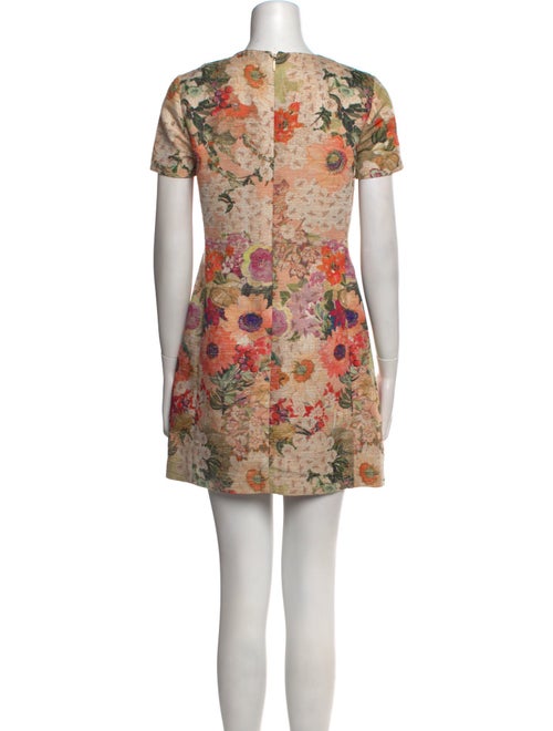 Tory Burch Floral Print Mini Dress