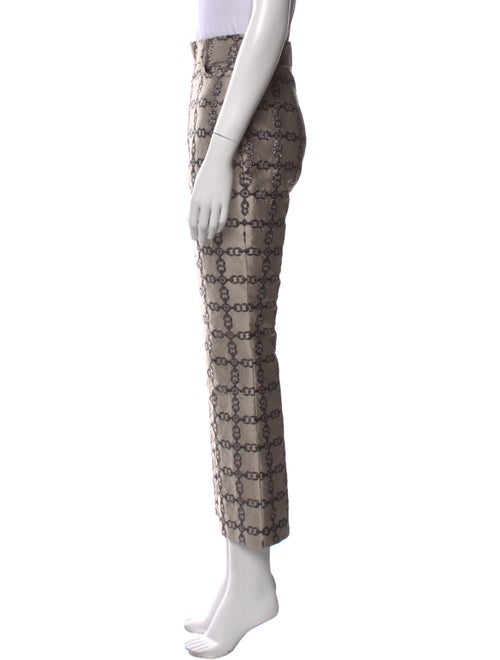 Tory Burch Printed Wide Leg Pants