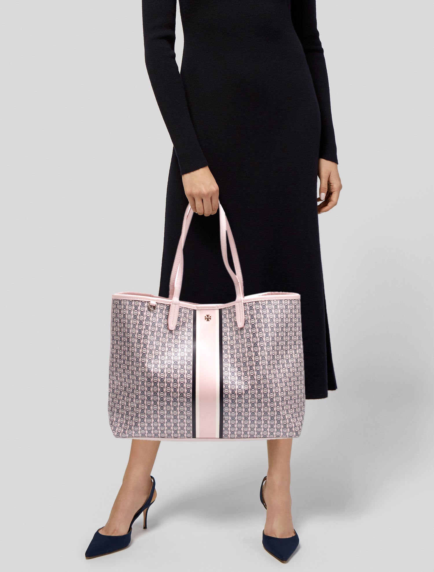 Tory Burch Gemini Link Canvas Tote