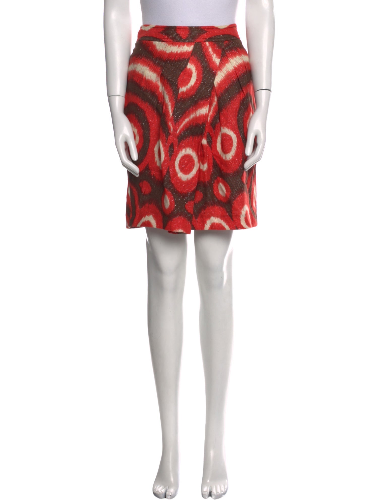 Tory Burch Linen Knee-Length Skirt