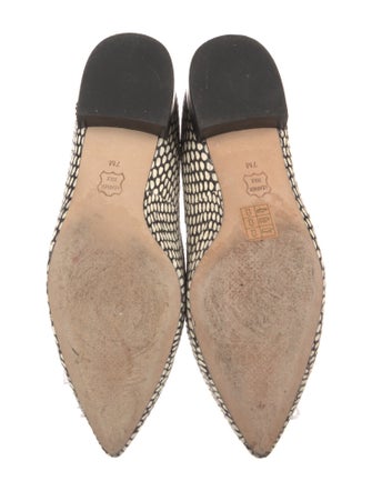Tory Burch Embossed Leather Printed Loafers