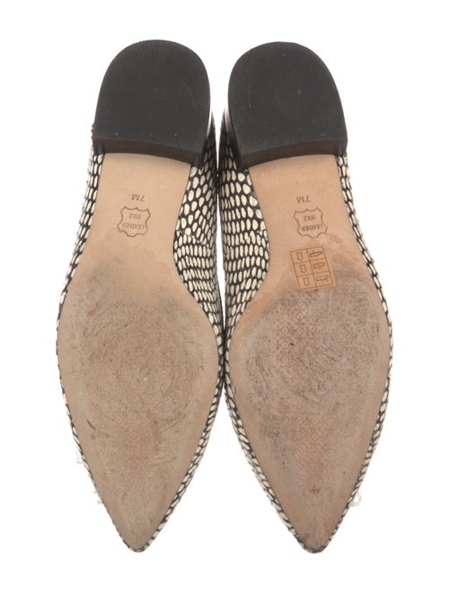 Tory Burch Embossed Leather Printed Loafers