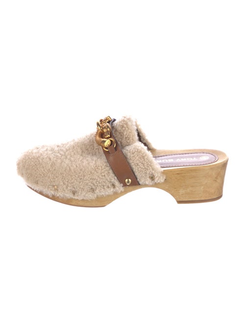 Tory Burch Shearling Mules