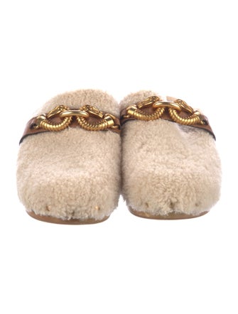 Tory Burch Shearling Mules