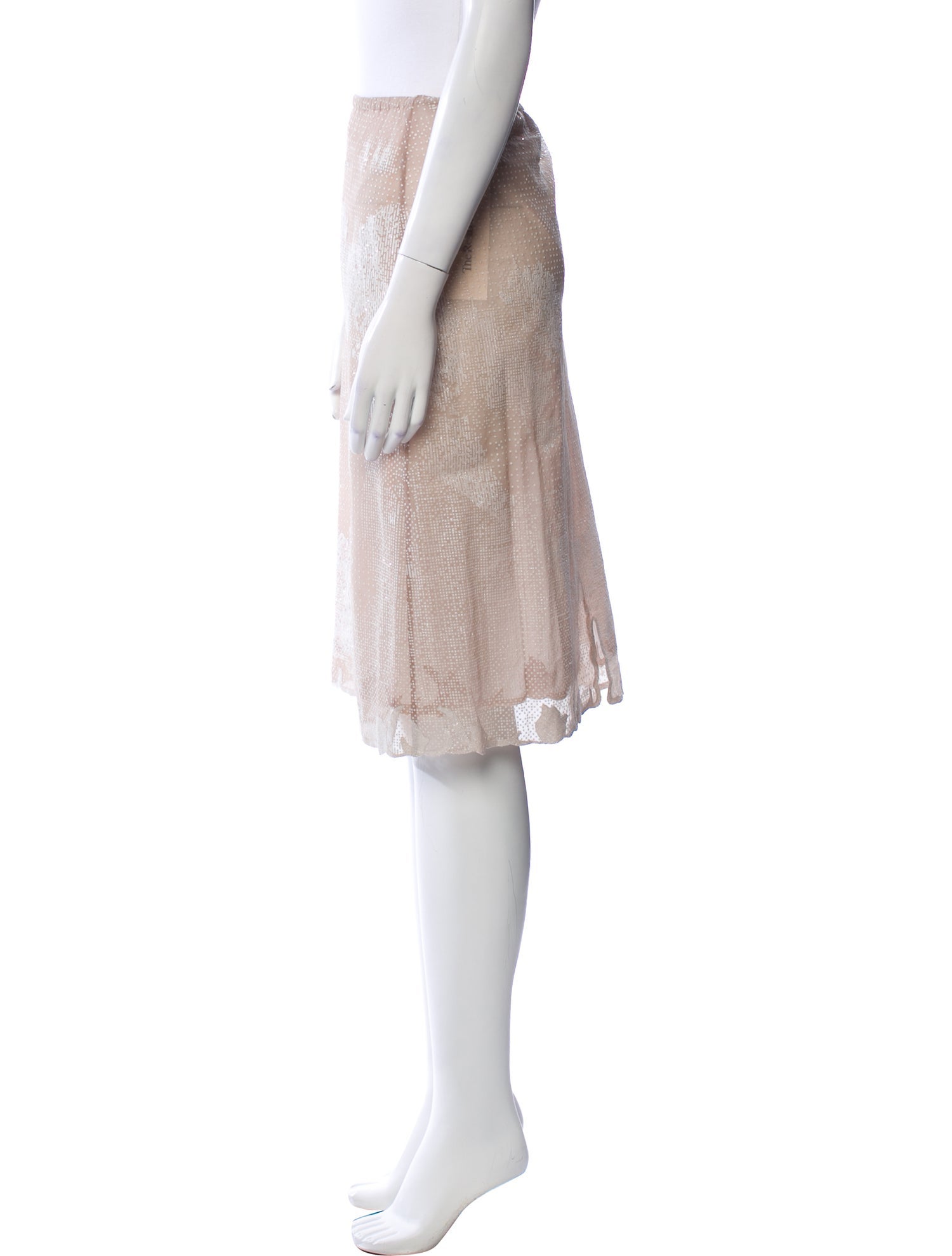 Tory Burch Printed Knee-Length Skirt