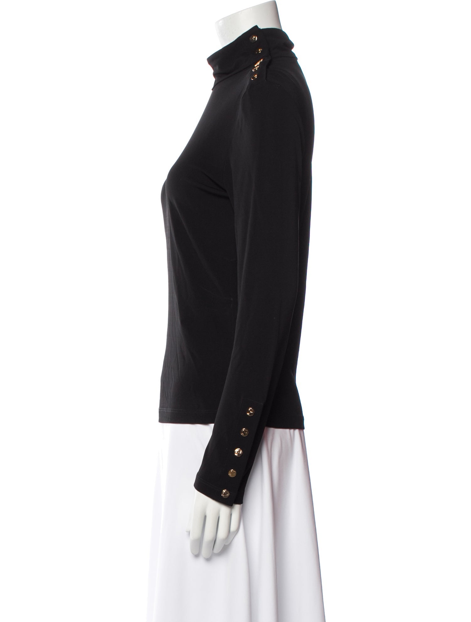 Tory Burch Turtleneck Long Sleeve Top