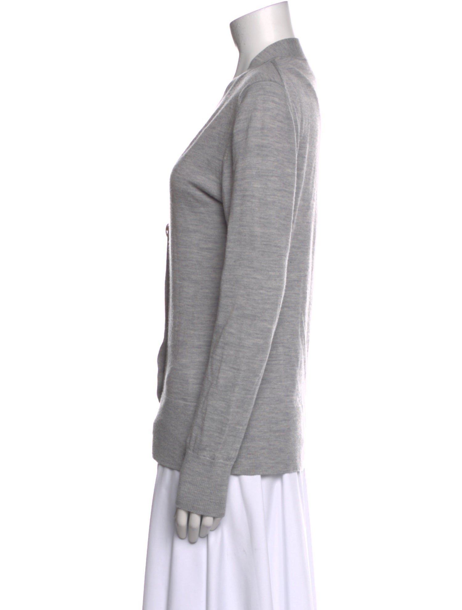 Tory Burch Merino Wool V-Neck Sweater
