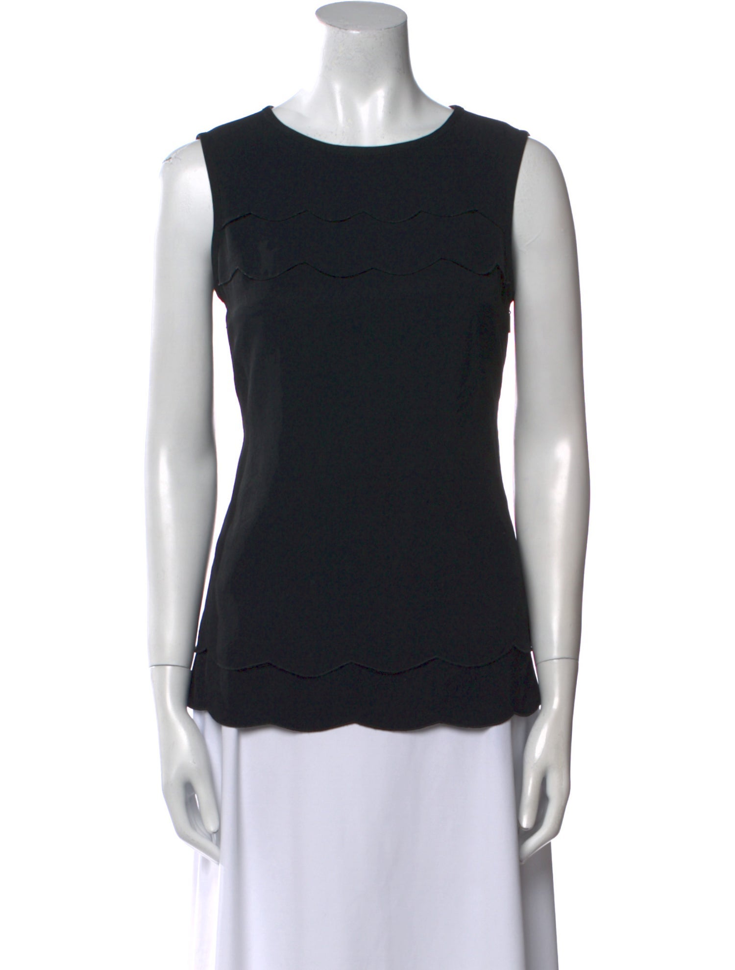Tory Burch Crew Neck Sleeveless Top