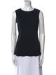 Tory Burch Crew Neck Sleeveless Top