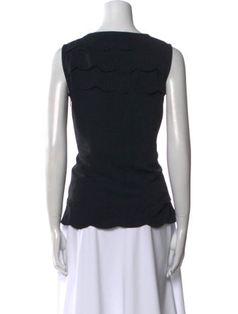 Tory Burch Crew Neck Sleeveless Top
