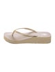 Tory Burch Rubber Flip Flops