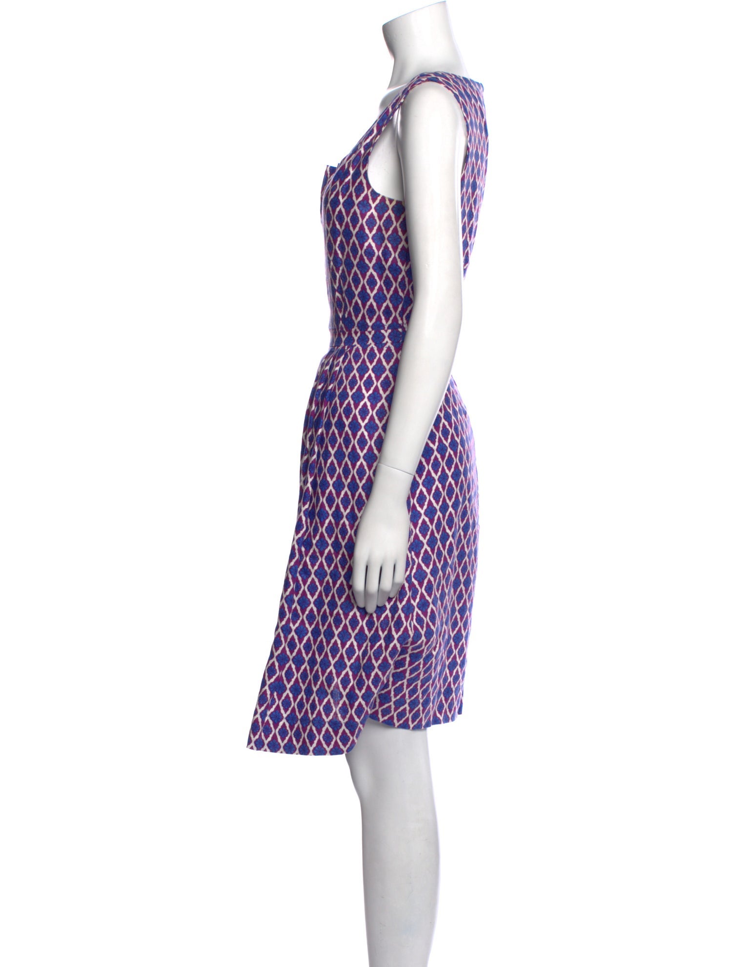 Tory Burch Linen Knee-Length Dress